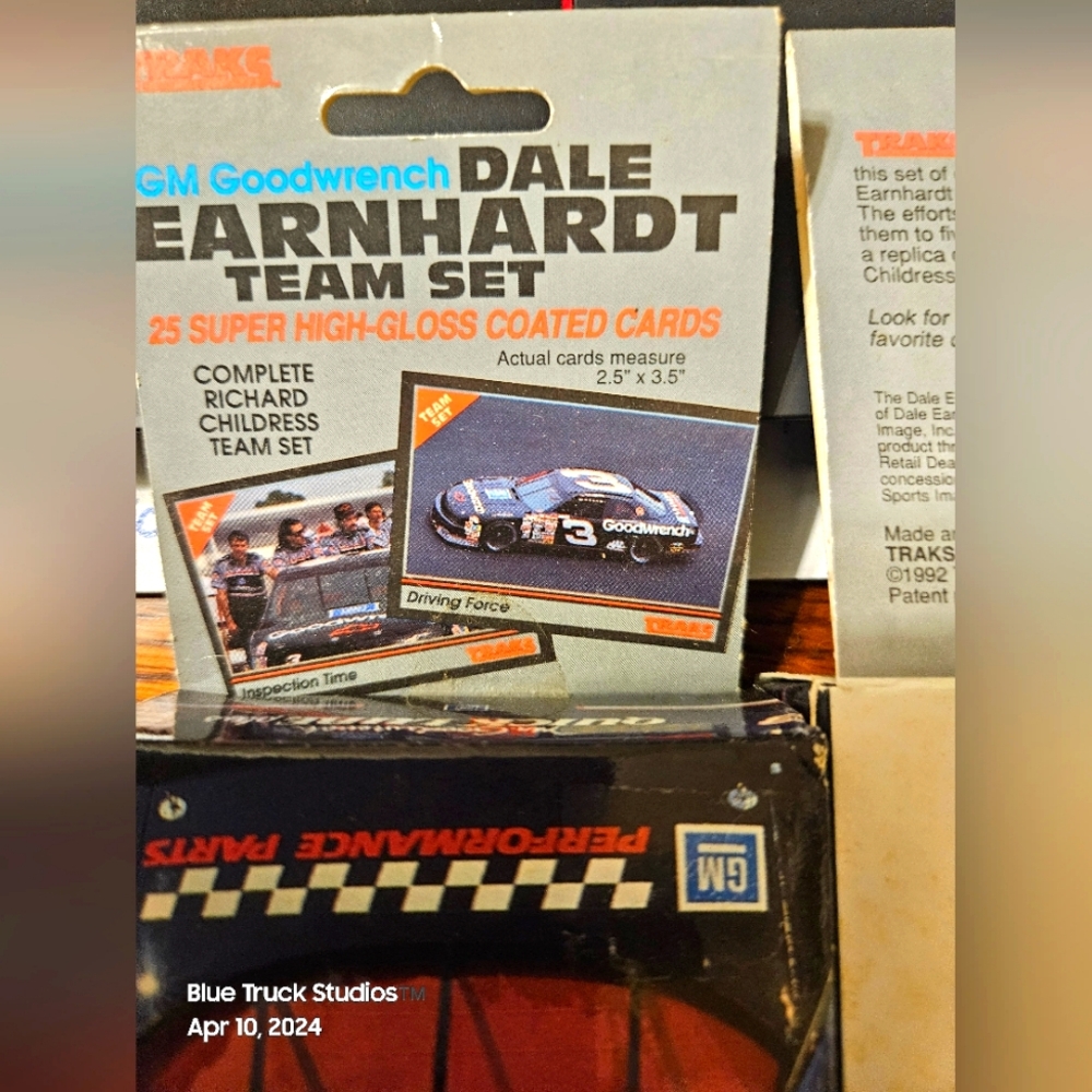 1992 Traks Dale Earnhardt Team Set Collectible Cards Unopened Vintage